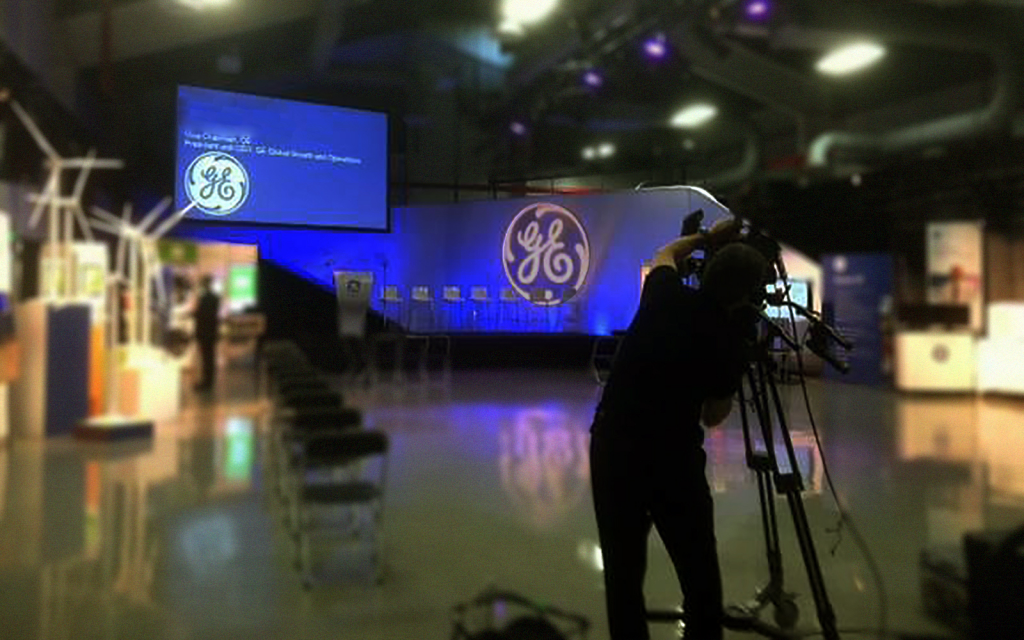 Chase Creative - GE press conference - Detroit