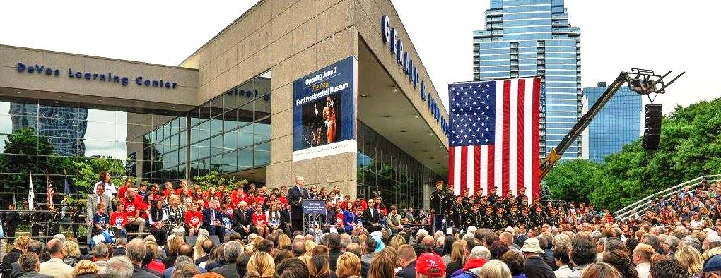 Gerald R. Ford Presidential Museum Ceremony